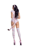 Party King Strawberry Milk Cow Costumes PartyKing