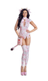 Party King Strawberry Milk Cow Costumes PartyKing