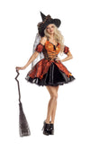 Party King Sweet As Candy Corn Witch Costumes PartyKing