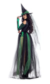 Party King Wicked Emerald Witch Costumes PartyKing
