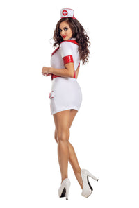 Party King Zip Up Nurse Costumes PartyKing 