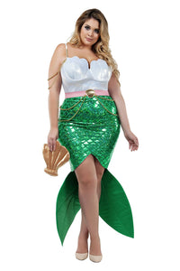 Starline Plus Alluring Sea Siren Costumes Starline 1X Multicolor 