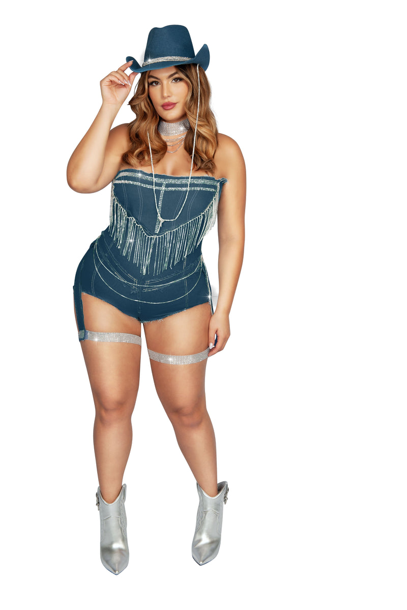Starline Plus Denim & Diamonds Cowgirl Sexy Costumes Starline 