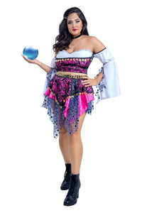 Starline Plus Fortune Teller Costumes Starline 1X Multicolor 