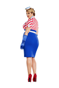 Starline Plus Pin Up Sailor Costume Starline 