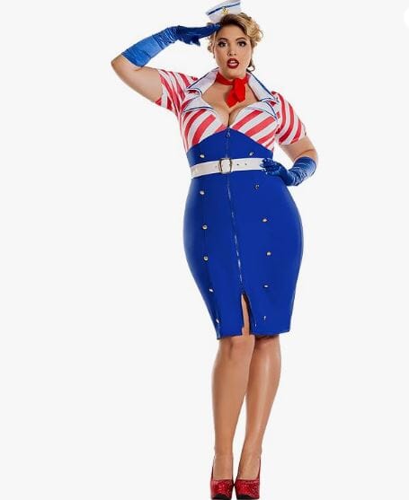 Starline Plus Pin Up Sailor Costume Starline 