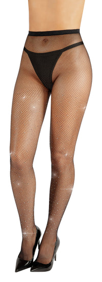 Starline Rhinestone Fishnet Tights - Black Sexy Costumes Starline 