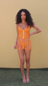 Dreamgirl Floral Lace and Mesh Babydoll