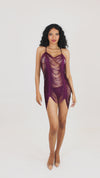 Dreamgirl Draped Fringe Chemise