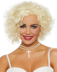Bombshell Blonde Wig Wig Dreamgirl Costume 