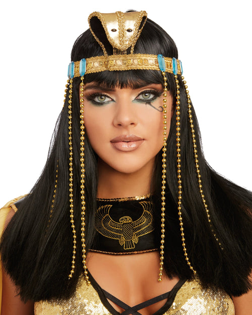Cleopatra Headpiece Women's Costume Dreamgirl International 