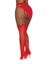 Copy of Plus Size Sheer Suspender Pantyhose Pantyhose Dreamgirl International 