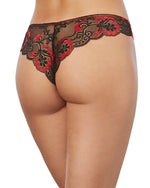 Cross-Dye Lace Cheeky Panty Panty Dreamgirl International 