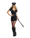 Dirty Cop Officer Anita Bribe Women's Costume Dreamgirl Costume 