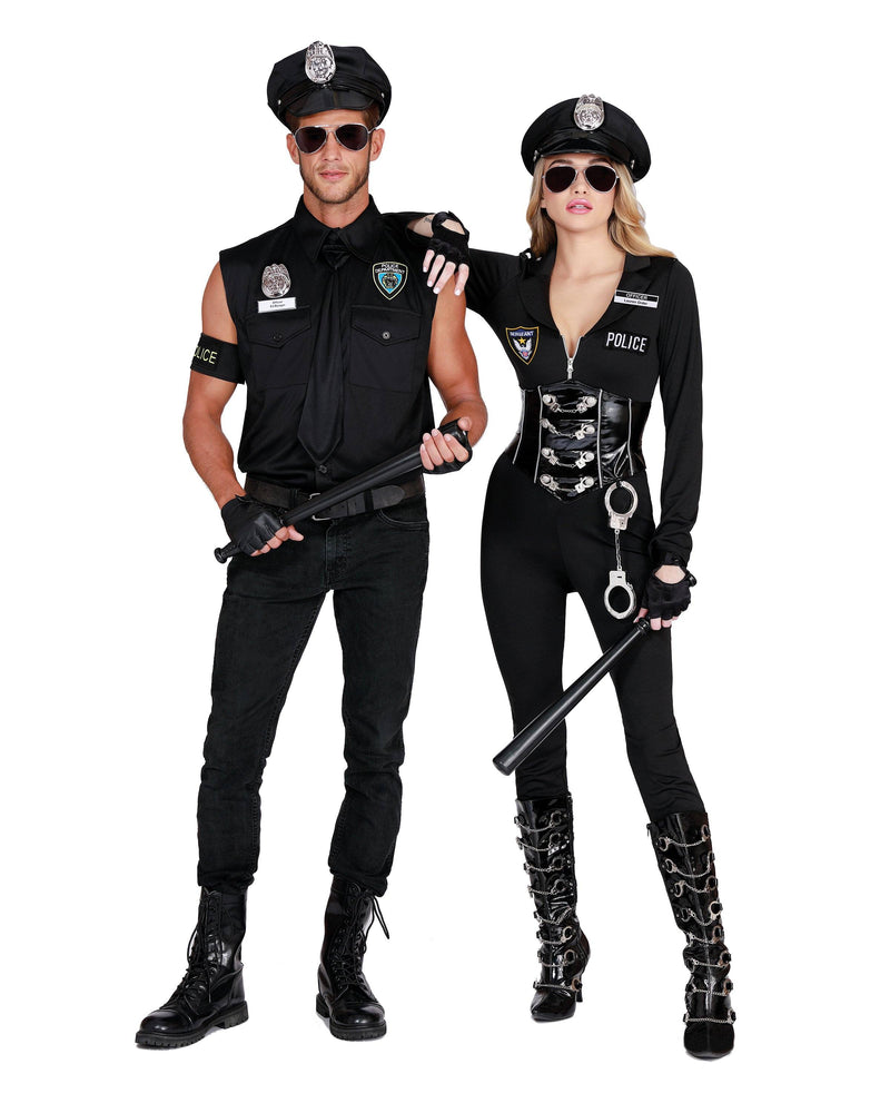 Dirty Cop Officer "Ed Banger" Men's Costume Dreamgirl Costume 