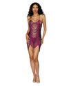 Draped Fringe Chemise Chemise Dreamgirl International 