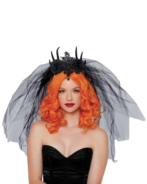 Dreamgirl Gothic Headpiece Costume Accessory Dreamgirl 