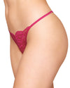 Dreamgirl Lace Open-Crotch G-string g string Dreamgirl S/M Beet 