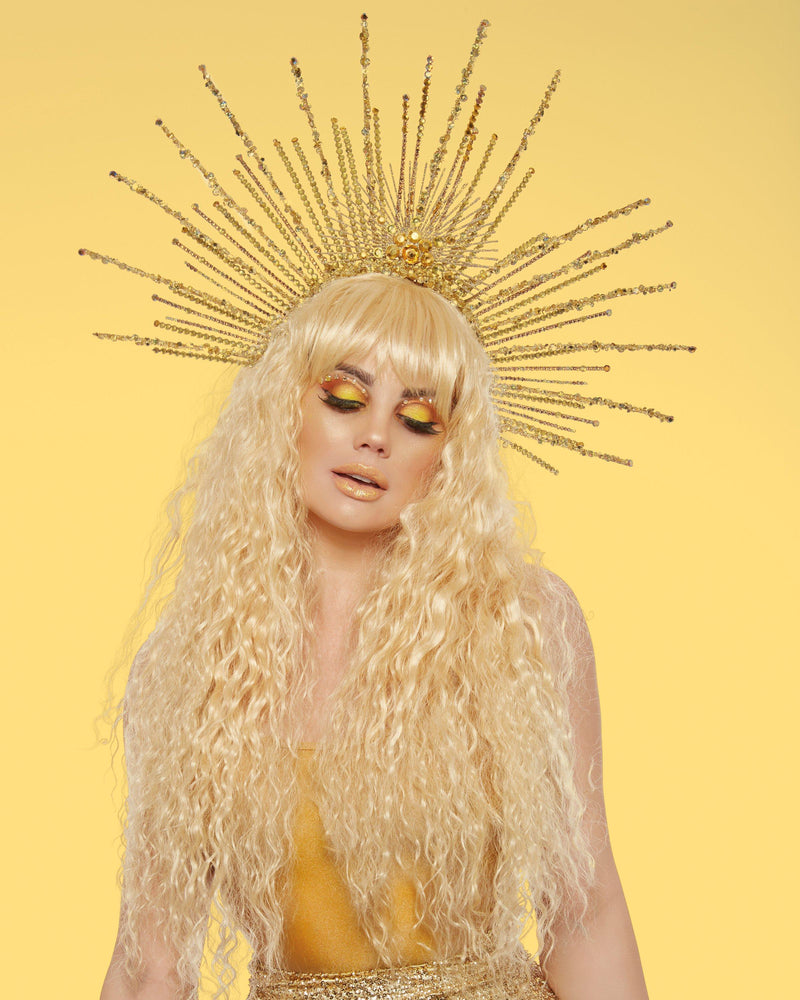 Extra Long Beach Wave Wig Wig Dreamgirl Costume 