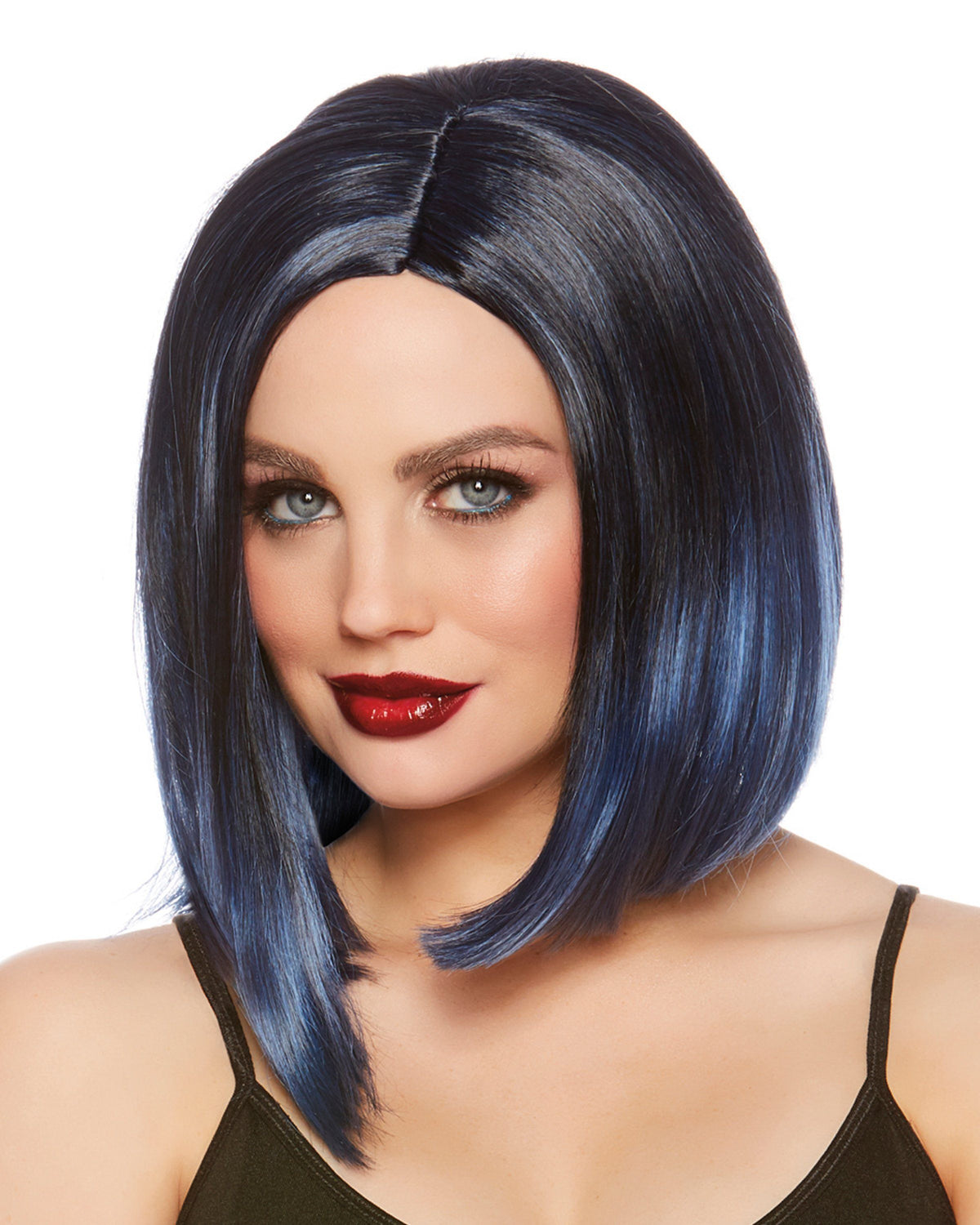 Faux Ombré Blunt Lob Wig Wig Dreamgirl Costume 