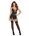 Fishnet Power Mesh Garter Slip Garter Slip Dreamgirl International 