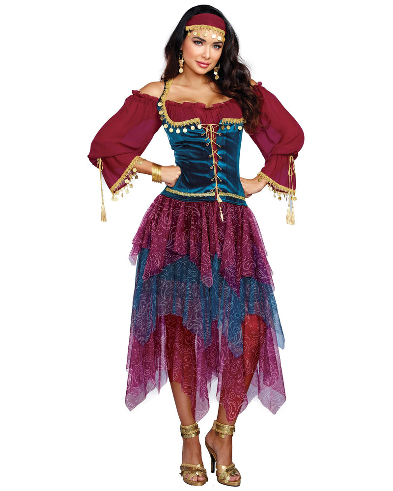 Gypsy Women's Costume Dreamgirl Costume 