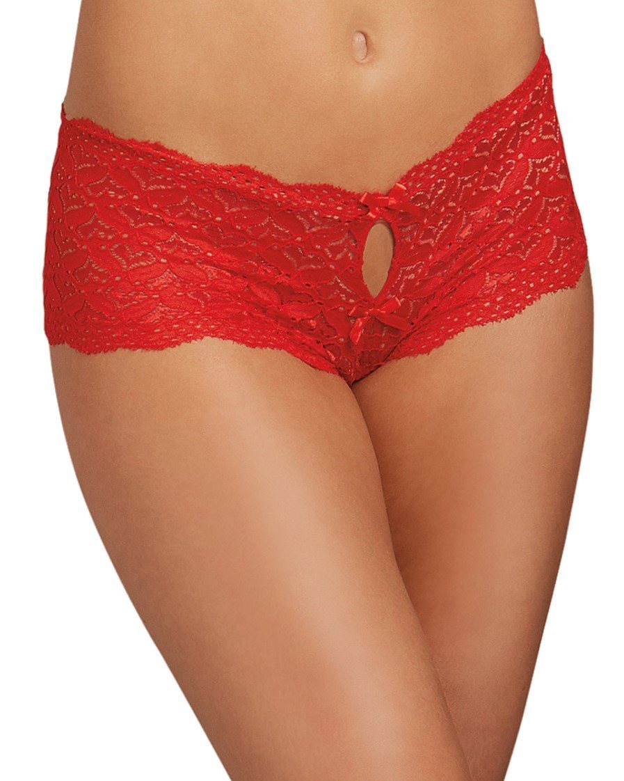 Heart Cutout Lace Panty Panty Dreamgirl International 