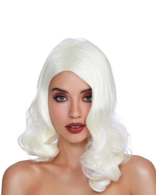 Hollywood Glamour Wig Wig Dreamgirl Costume Adjustable Blonde 