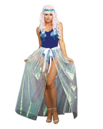 Iridescent Sparkly Maxi Skirt Costume Accessory Dreamgirl Costume 