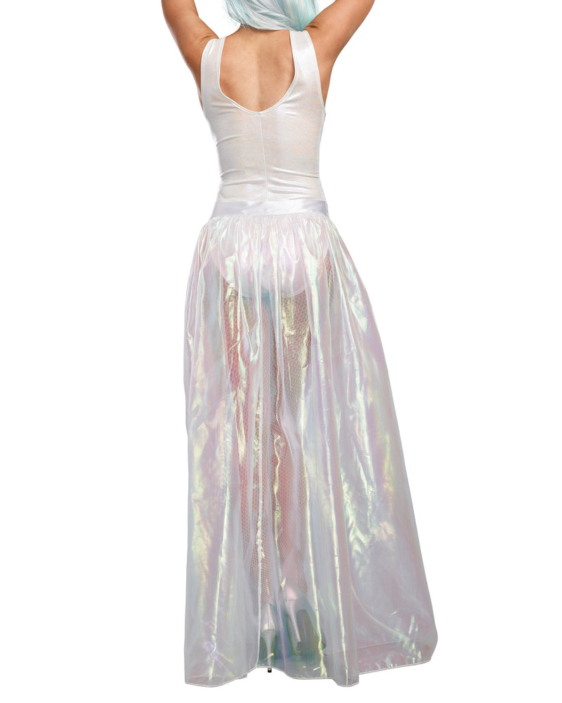 Iridescent Sparkly Maxi Skirt Costume Accessory Dreamgirl Costume 