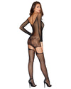 Keyhole Gartered Bodystocking Garter Dress Dreamgirl International 
