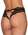 Lace Tanga Open Crotch Panty with Open Back Detail Panty Dreamgirl International 