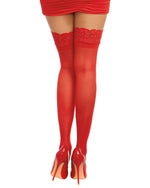 Laced Stay-up Sheer Thigh High Thigh Highs Dreamgirl International 
