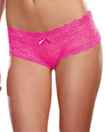 Low-Rise Cheeky Hipster Panty Panty Dreamgirl International S Hot Pink 