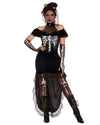 Madame Skeleton Women's Costume Dreamgirl Costume 