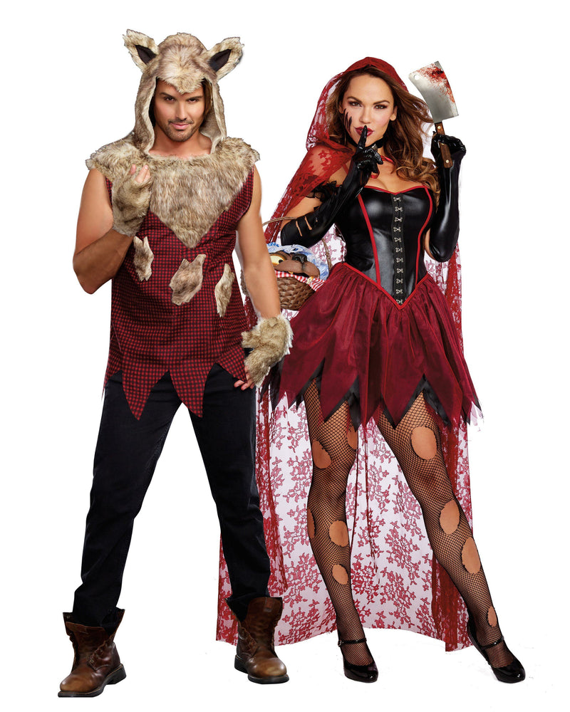 Men's Big Bad Wolf Men's Costume Dreamgirl Costume 