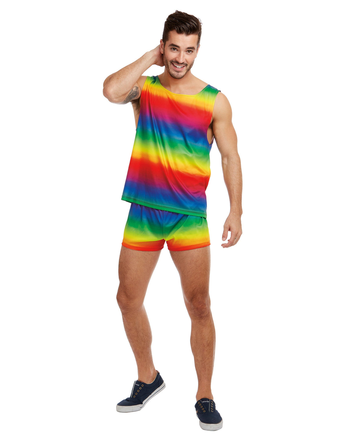 Men's Rainbow Men's Costume Dreamgirl Costume 