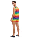 Men's Rainbow Men's Costume Dreamgirl Costume 