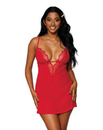 Mesh Chemise & Robe Set with Matching G-String Robe Dreamgirl International 