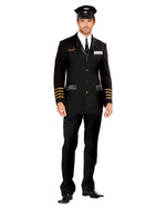 Mile-High Pilot "Hugh Jorgan" Men's Costume Dreamgirl Costume 