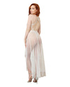 Mosaic Lace Teddy & Sheer Skirt Teddy Dreamgirl International 
