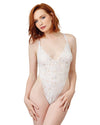 Mosaic Lace Teddy & Sheer Skirt Teddy Dreamgirl International 