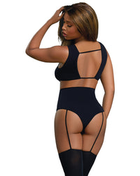 Opaque Seamless Teddy Bodystocking Bodystocking Dreamgirl International 