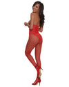 Open-Cup Halter Bodystocking Bodystocking Dreamgirl International 