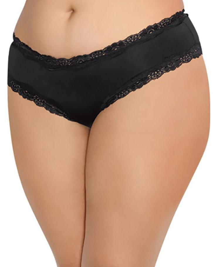 Plus Size Criss-Cross Back Cheeky Panty Panty Dreamgirl International 