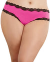 Plus Size Criss-Cross Back Cheeky Panty Panty Dreamgirl International 