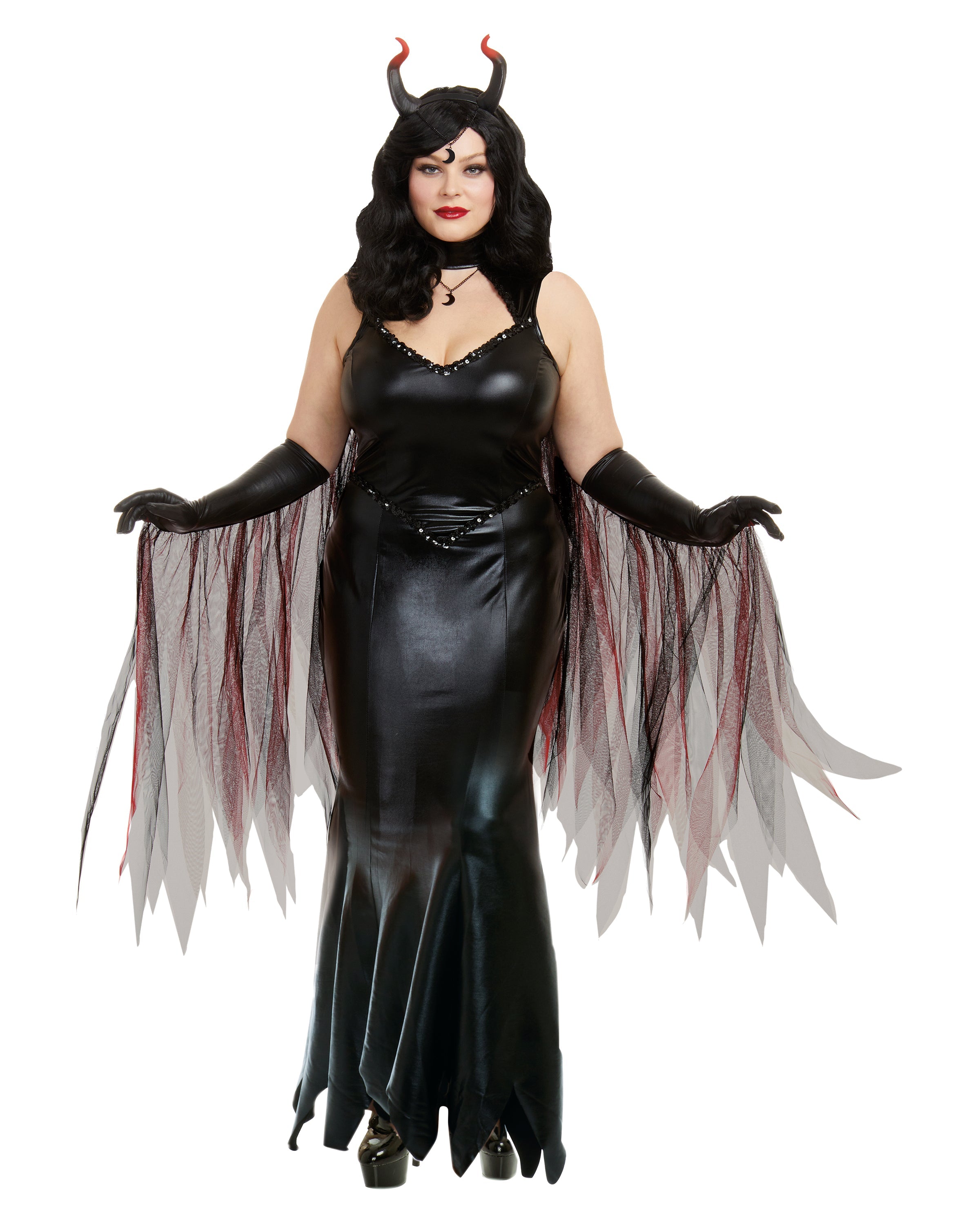 Plus Size Dark Mistress Women's Costume Dreamgirl International 