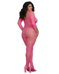 Plus Size Fishnet Open Crotch Bodystocking Bodystocking Dreamgirl International 