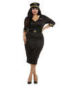 Plus Size Flight Captain Women's Costume Dreamgirl Costume 