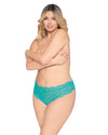 Plus Size Lace Tanga Open-Crotch Panty Panty Dreamgirl International 